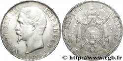 5 francs Napoléon III, tête nue 1854 Paris F.330/1