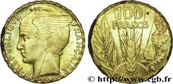 Essai concours de 100 francs en bronze-aluminium de Bazor 1929 Paris VG.5216 var.