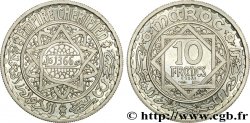 PROVISIONAL GOVERNEMENT OF THE FRENCH REPUBLIC - MOROCCO UNDER FRENCH PROTECTORATE Essai de 10 francs AH 1366 (1947) Paris