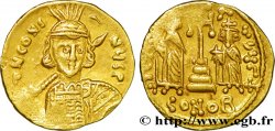 CONSTANTINO IV, HERACLIO y TIBERIO Solidus