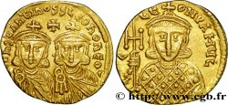 CONSTANTIN V et LÉON IV Solidus SUP