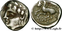 ALLOBROGES (Région du Dauphiné) Denier IAZVS au cheval galopant et à la rouelle