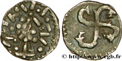 PARIS - CIVITAS PARISIORVM - PALATIO MINT Denier au swastika