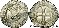 CHARLES VI LE FOU OU LE BIEN AIMÉ Double tournois dit niquet n.d. Saint-Quentin
