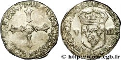 HENRI IV LE GRAND Huitième d écu, croix feuillue de face 1597 Rennes