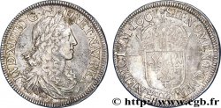 LOUIS XIV LE GRAND OU LE ROI SOLEIL Demi-écu au buste juvénile, 1er type 1661 Bordeaux TTB