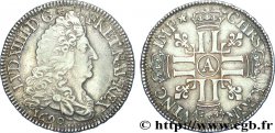 LOUIS XIV THE SUN KING Demi-écu aux huit L, 1er type 1690 Paris