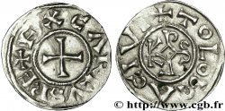 CHARLES II LE CHAUVE Denier  TTB+