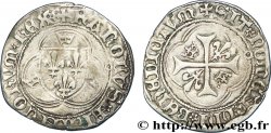 CHARLES VII LE VICTORIEUX Blanc à la couronne n.d. Toulouse
