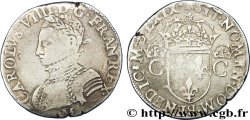 CHARLES IX Teston, 2e type 1569 Toulouse