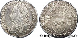 HENRY III. COINAGE AT THE NAME OF CHARLES IX Teston, 10e type 1575 (MDLXXV) Toulouse