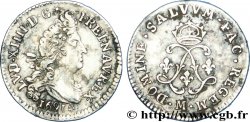 LOUIS XIV LE GRAND OU LE ROI SOLEIL Quadruple sol aux deux L 1691 Toulouse