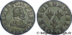 PRINCIPAUTÉ DE CHÂTEAU-REGNAULT - FRANÇOIS DE BOURBON-CONTI Double tournois, type 18