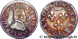 PRINCIPAUTY OF CHATEAU-REGNAULT - FRANCOIS OF BOURBON-CONTI Double tournois, type 18