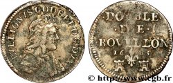 DUCHY OF BOUILLON - GODEFROY-MAURICE DE LA TOUR D AUVERGNE Double de Bouillon, type 5