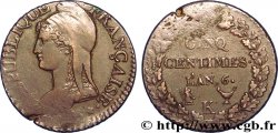 Cinq centimes Dupré, grand module 1798 Bordeaux F.115/41