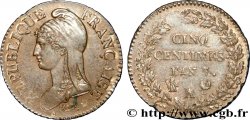 Cinq centimes Dupré, grand module 1799 Paris/Orléans F.115/38