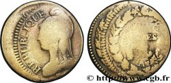 Cinq centimes Dupré, grand module, double frappe n.d. Paris F.115/- var.
