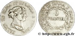 5 franchi, bustes moyens 1806 Florence VG.1472