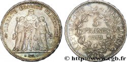 5 francs Hercule, IIe République 1849 Paris F.326/5
