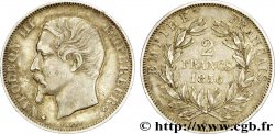 2 francs Napoléon III tête nue, petit BB 1856 Strasbourg F.262/7