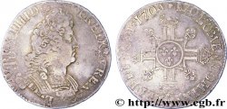 LOUIS XIV THE SUN KING Écu aux huit L, 2e type 1704 Paris