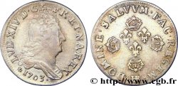 LOUIS XIV THE SUN KING Onze sols aux quatre couronnes 1703 Strasbourg