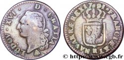 LOUIS XVI (MONARQUE CONSTITUTIONNEL) Sol dit à l écu 1791 Orléans