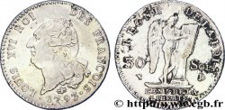 LA CONVENTION 30 sols dit au génie , type FRANÇOIS 1793 Lyon