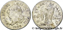 LA CONVENTION 30 sols dit au génie , type FRANÇOIS 1793 Perpignan