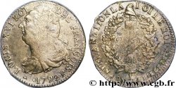 LOUIS XVI 2 sols dit au faisceau , type FRANÇOIS 1792 Orléans