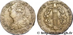 LOUIS XVI (MONARQUE CONSTITUTIONNEL) 2 sols dit au faisceau , type FRANCOIS 1792 Orléans