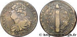 LOUIS XVI (MONARQUE CONSTITUTIONNEL) 2 sols dit au faisceau , type FRANÇOIS 1792 Arras