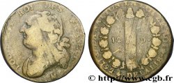 LOUIS XVI 12 deniers dit au faisceau , type FRANCOIS 1792 Toulouse