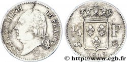 1/4 franc Louis XVIII 1819 Rouen F.163/16