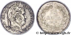 25 centimes Louis-Philippe 1845 Rouen F.167/1