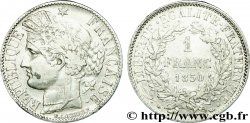 1 franc Cérès, IIe République 1850 Strasbourg F.211/6