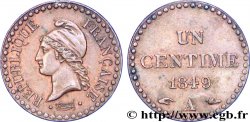 Un centime Dupré, IIe République 1849 Paris F.101/2 SUP