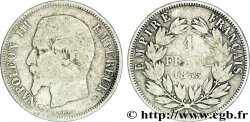 1 franc Napoléon III, tête nue, différents inversés 1855 Paris F.214/5