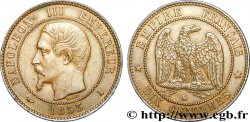 Dix centimes Napoléon III, tête nue 1853 Bordeaux F.133/6