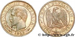 Cinq centimes Napoléon III, tête nue 1853 Lyon F.116/4 SUP