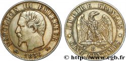Cinq centimes Napoléon III, tête nue 1856 Rouen F.116/31