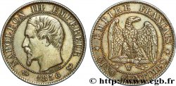 Cinq centimes Napoléon III, tête nue 1856 Lille F.116/36