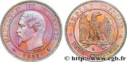 Deux centimes Napoléon III, tête nue 1853 Bordeaux F.107/6 SUP