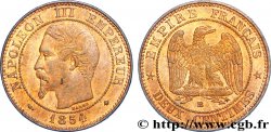 Deux centimes Napoléon III, tête nue 1854 Strasbourg F.107/11