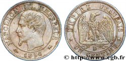 Un centime Napoléon III, tête nue 1856 Lyon F.102/29 TTB