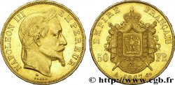 50 francs or Napoléon III, tête laurée 1867 Paris F.548/8