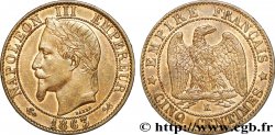 Cinq centimes Napoléon III, tête laurée 1863 Bordeaux F.117/12 SUP