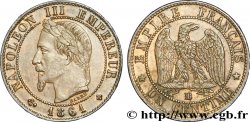 Un centime Napoléon III, tête laurée 1861 Strasbourg F.103/2