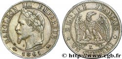 Un centime Napoléon III, tête laurée 1861 Bordeaux F.103/3